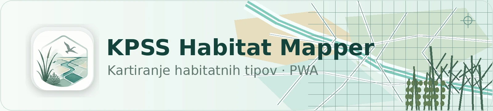 KPSS Habitat Mapper – Kartiranje habitatnih tipov